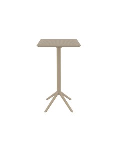 116 sky 60x60cm folding bar table / taup