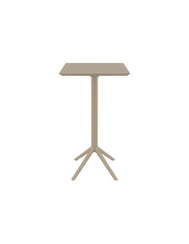 116 sky 60x60cm folding bar table / taup