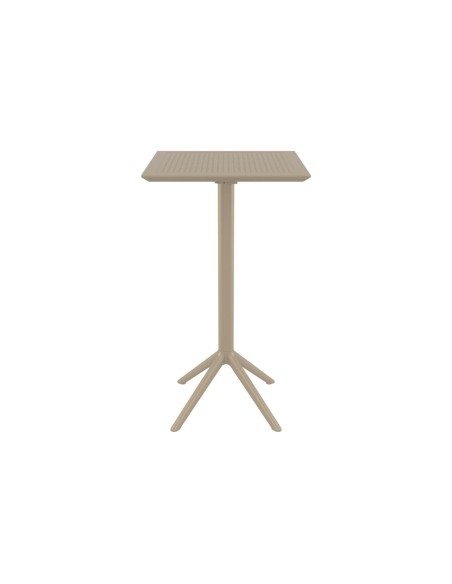 116 sky 60x60cm folding bar table / taup