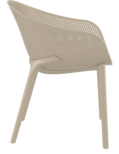 103 sky lounge chair taupe