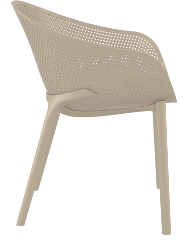 103 sky lounge chair taupe