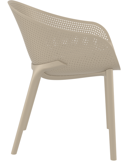 103 sky lounge chair taupe