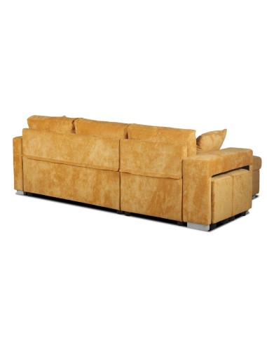 canapé felipe bleu angle tabouret droit -lord 85