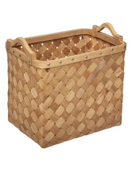 panier bois clair rect 1/3