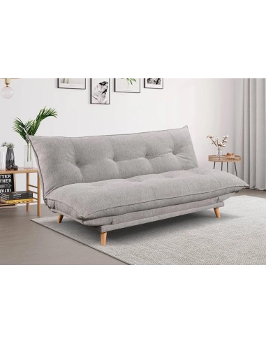 canape convertible pillow  3places - gris clair lord 06