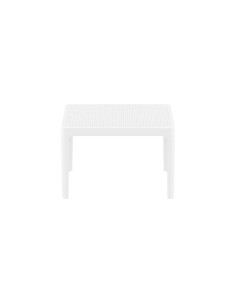 109 sky side table blanc