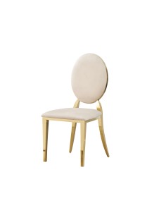 fauteuil chodle beige pieds or g062-03