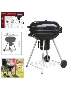 19642-barbecue rond couvercle diam 57 x 86 cm
