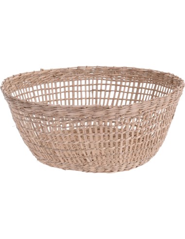 vn1000210-panier d25xh10cm zostére rond