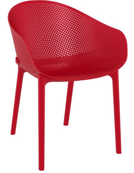 102 - sky fauteuil rouge