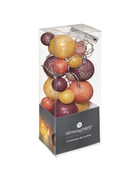 178940-guirlande led pile 20 boules "haci" multi diametre
