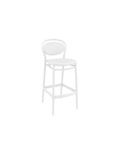 269 marcel 75cm bar stool / blanc