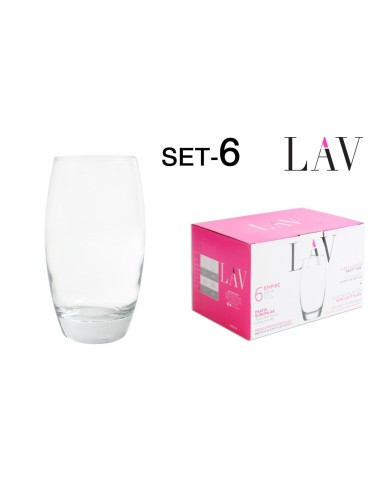 20116s - > set 6 verre 510cc empire