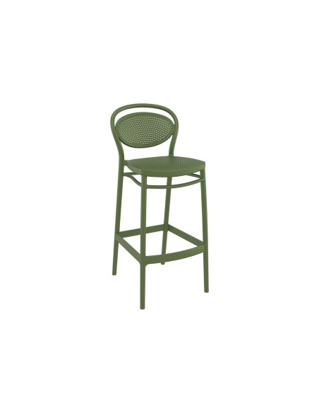 269 marcel 75cm bar stool / vert olive