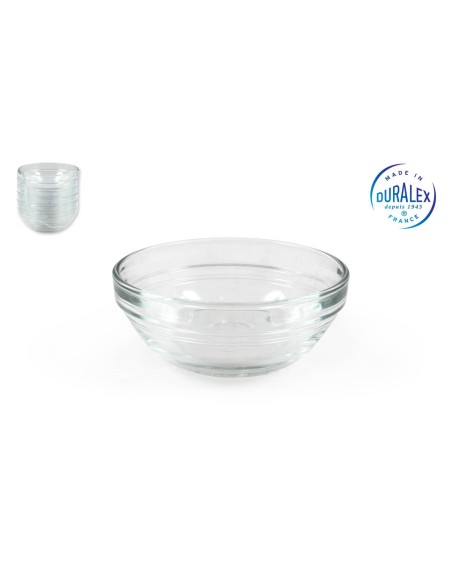t51-2022afc - saladier verre d9cm/125cc transp. durale