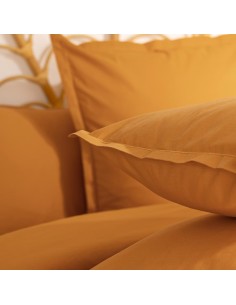 178570r - taie oreiller ocre 63x63