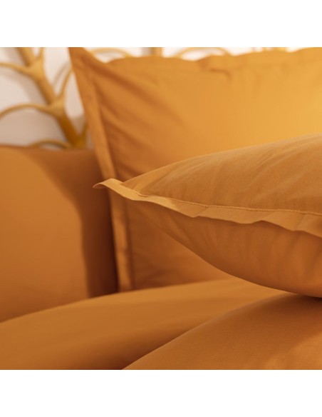 178570r - taie oreiller ocre 63x63