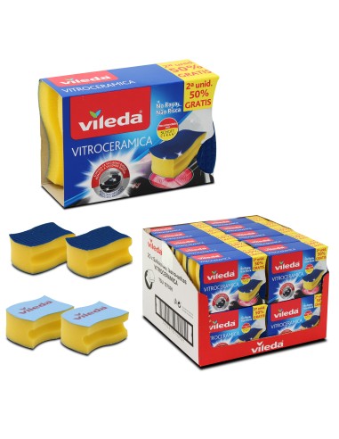 eponge vileda pour vitroceramique