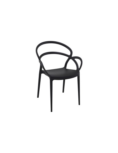 085 mila armchair / black