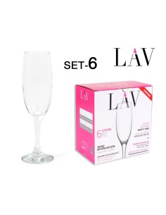 22286s - set 6 flutes 220cc empire