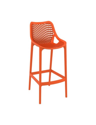 068 - air tabouret de bar 75cm orange