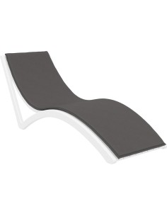 coussins pour slim  sunlounger / gris foncé