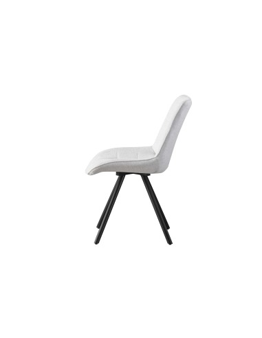 chaise selma pink/terracota pieds noir