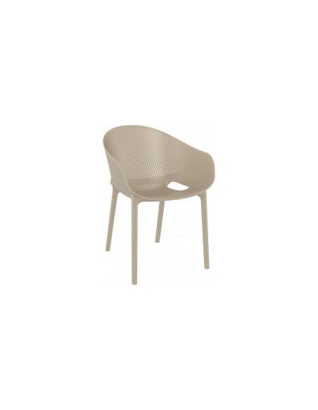 151 sky pro armchair (stacking version) / dark grey