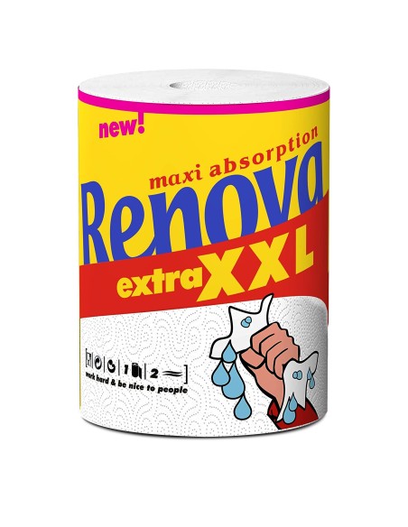 67106 - papier essuie-tout renova maxi absorbant xxl x1