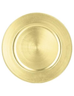 715850or - assiette pres rd or 33cm