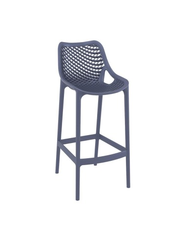 068 air 75cm bar stool / gris fonce