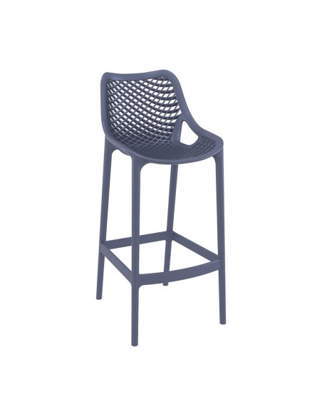 068 air 75cm bar stool / gris fonce