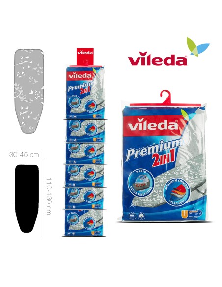 housse de table a repasser premium vileda