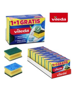 10956-eponge antibactérienne 1+1 vileda