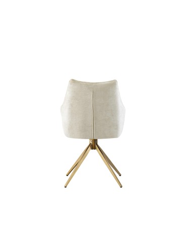 fauteuil gimpy rose pieds or mate