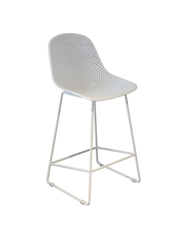 58032 - gardena chaise de bar blanc 65cm