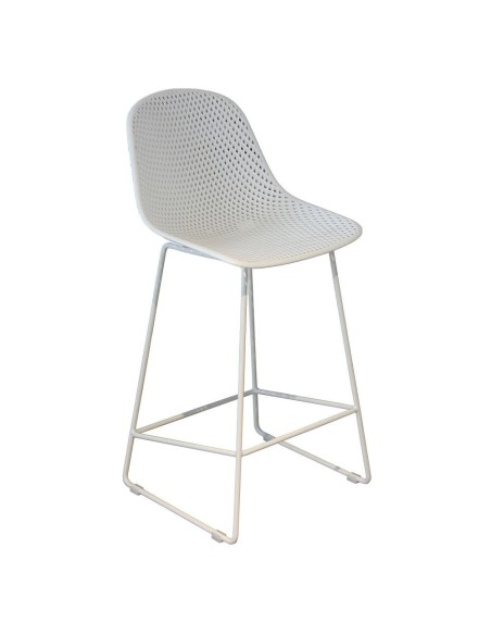 58032 - gardena chaise de bar blanc 65cm