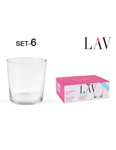 set 6  verre pinta 345cc bodega