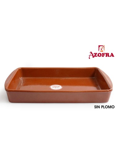 28819401a-plat rectang. 37x23x6.7cm vitro azofra