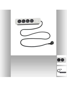 164717 - multiprise 4 terre 1,5m ip20