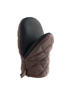 gant pince 24.5 x 14.5 cm polycoton+neoprene cuistot jaune