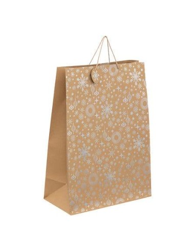 191641 - sac cadeau kraft holo jumbo