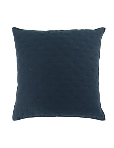 1643666-housse de coussin +encart 60 x 60 cm microfibre bicolore mellow chic ble