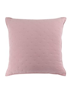 1643667-housse de coussin +encart 60 x 60 cm microfibre bicolore mellow chic ros