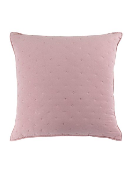 1643667-housse de coussin +encart 60 x 60 cm microfibre bicolore mellow chic ros