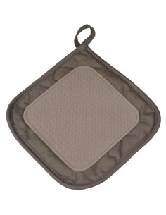 manique 19 x 19 cm polycoton+silicone cuistot jaune