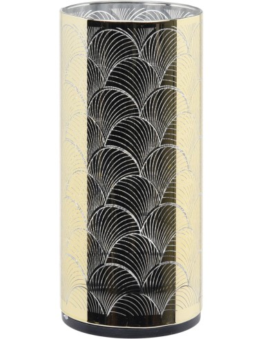 adm100100-cylindre en verre led 15cm gold