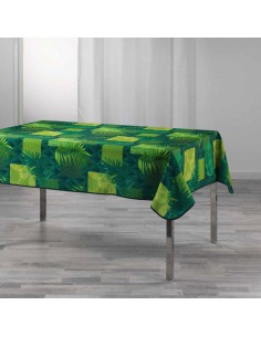 1722682-nappe rectangle 150 x 240 cm polyester imprime flore