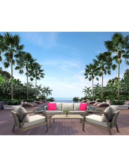 huc39156 +huc39158+huc37677 -  salon palade 3 places + fauteuil + table basse