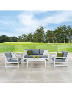 74759+74760+74532-salon waterfall/lucca blanc 3pl + 2 x fauteuils + tb